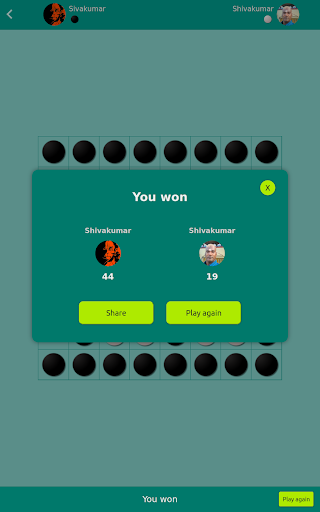 Reversi - Online multiplayer g