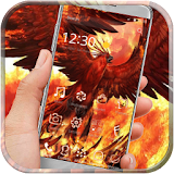 Phoenix flame fire icon