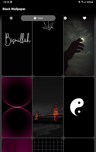 Black Wallpaper Screen 3