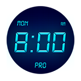 Visual Clock Pro - Simple Digital Clock Display icon