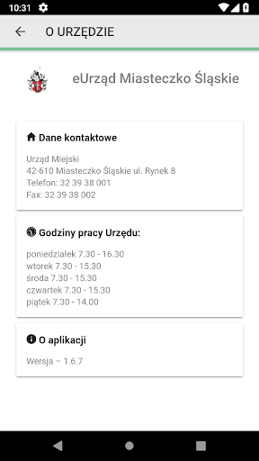 eUrząd Miasteczko Śląskie Screen 2
