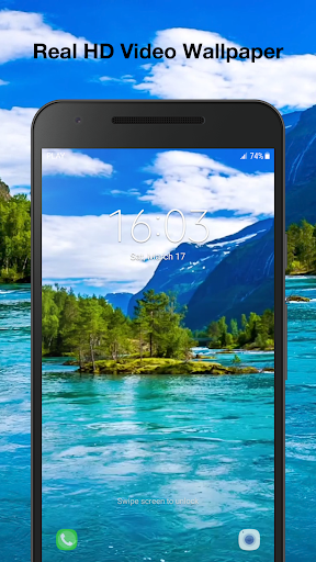 Lake Live Wallpaper Screen 3