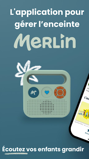 Android application MERLIN - Gérer mon enceinte screenshort