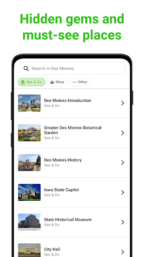 Des Moines SmartGuide Screen 3