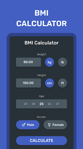 BMI: Weight Loss Tracker Screen 2