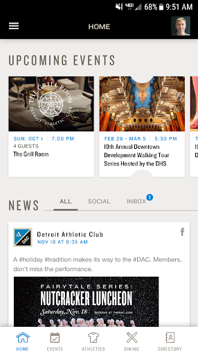Android application DAC Mobile screenshort