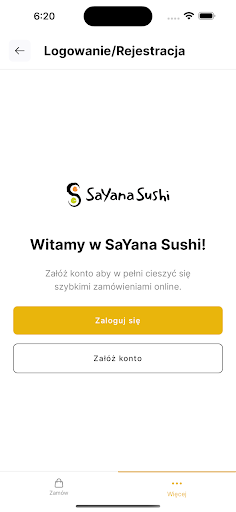 SaYana Sushi Screen 3