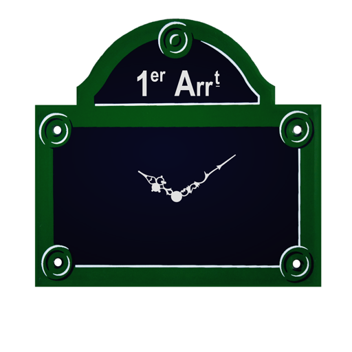 Plaques de Paris | Clock Widge 1.0 Icon