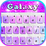 Glitter Galaxy Sky Keyboard Theme icon