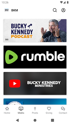 Bucky Kennedy Ministries Screen 2