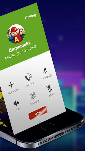 Call from American Chipmunks the fake Simulator