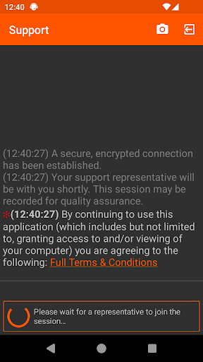 BeyondTrust Support Screen 2