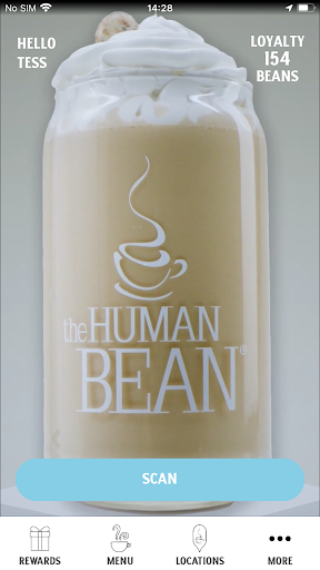 Android application The Human Bean screenshort
