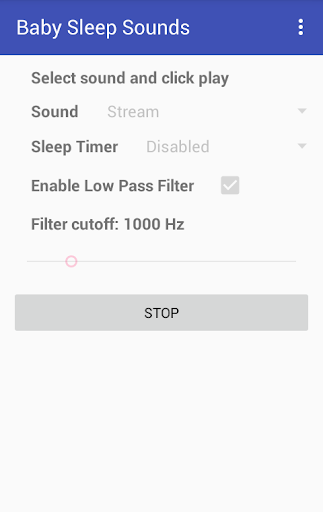 Baby Sleep Sounds Screen 2