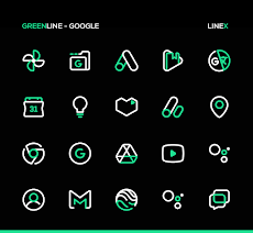 GreenLine Icon Pack : LineXのおすすめ画像4