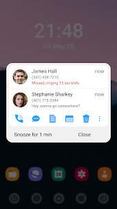 Notifications - sms & calls