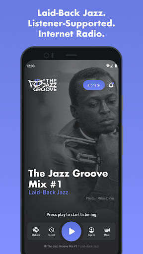 Android application The Jazz Groove screenshort
