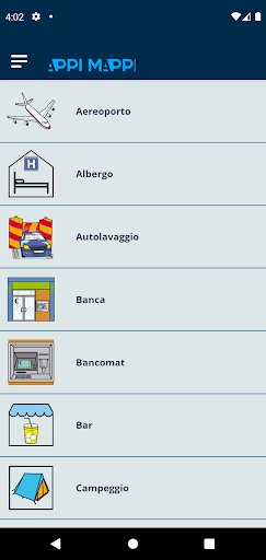 Android application Appy Mappi screenshort
