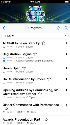 Summit Planners Cluster