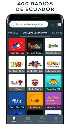 Android application Radio Ecuador - online radio screenshort