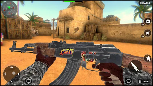 Battlegrounds: 枪战游戏 FPS
