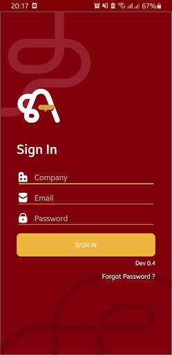 Android application Service Assistant screenshort