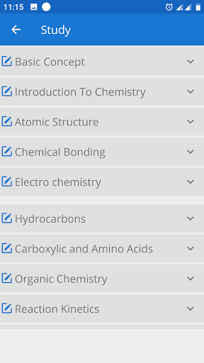 HSC Chemistry MCQ app for NEET Screen 2