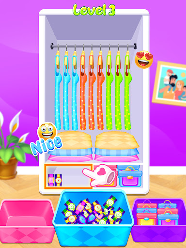 Fill the Closet - Organize Fun Screen 2