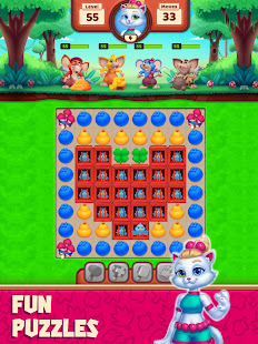 Cat Heroes - Match 3 Puzzle Adventure with Cats 67.3.1 screenshots 16