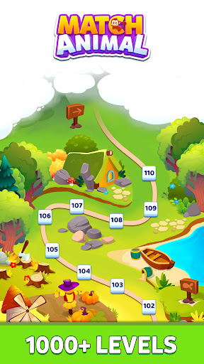 Animal Match - Puzzle Game Mod Unlocked VIP