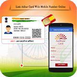 Free Link Aadhar Card with Mobile Number Online icon