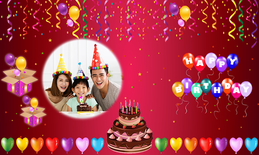 Android application Birthday Photo Frames screenshort