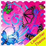 Cover Image of 下载 Theme Butterflies GO Launcher  APK