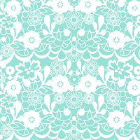Simple Theme-Lace Flowers-