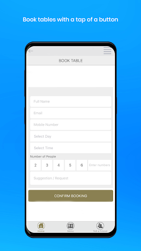 Aperçu de l'application