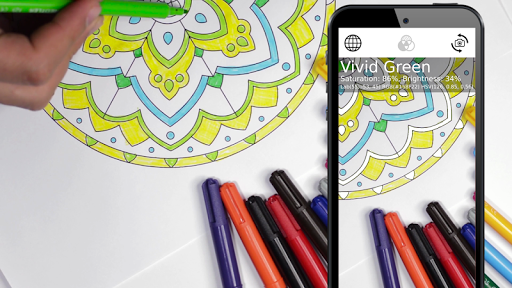 Android application Color Vision Assistance App screenshort