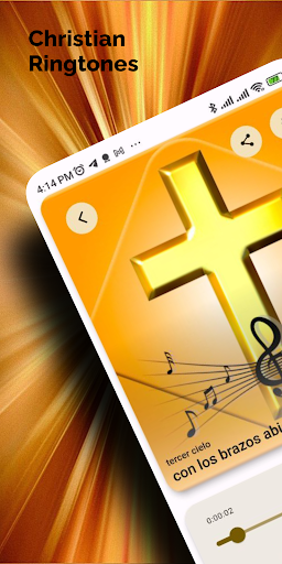 Android application Christian ringtones screenshort