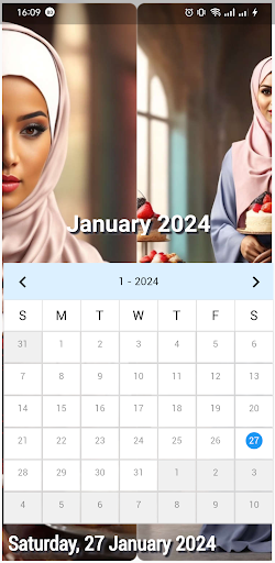 Beautiful Calendar Screen 3