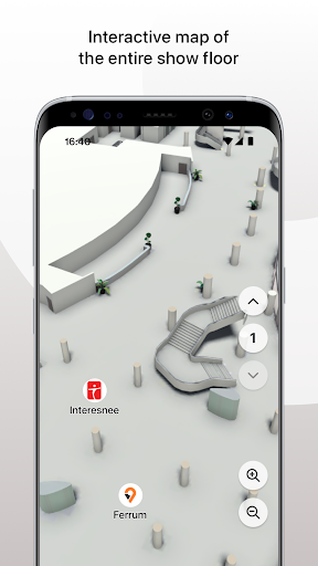 Android application Conference Map 3D screenshort