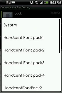 Handcent Font Pack2