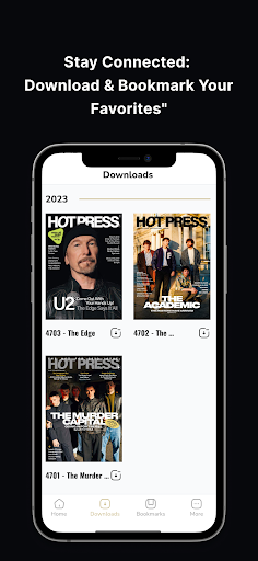 HotPress Magazine Screen 3
