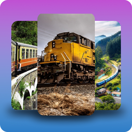 India trains wallpapers logo