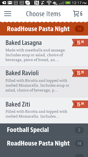 Roadhouse Brick Oven Pizzeria Screen 3