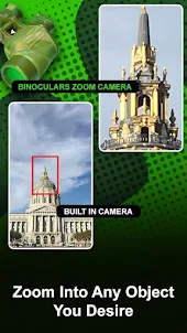 cámara de binoculares militare