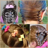 Hairstyles for kid girls icon
