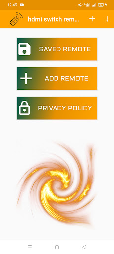 Android application Hdmi Switch Remote screenshort