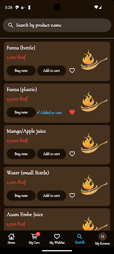 Karame Food Screenshot