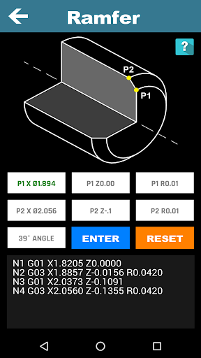 Ramfer - CNC Lathe G-code Tool