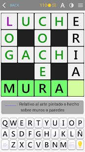 Crucigramas - en español + Juego de vocabulario Screenshot