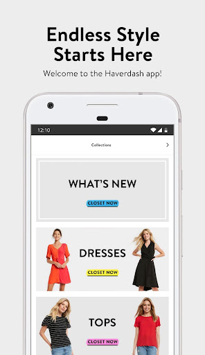 Android application Haverdash screenshort
